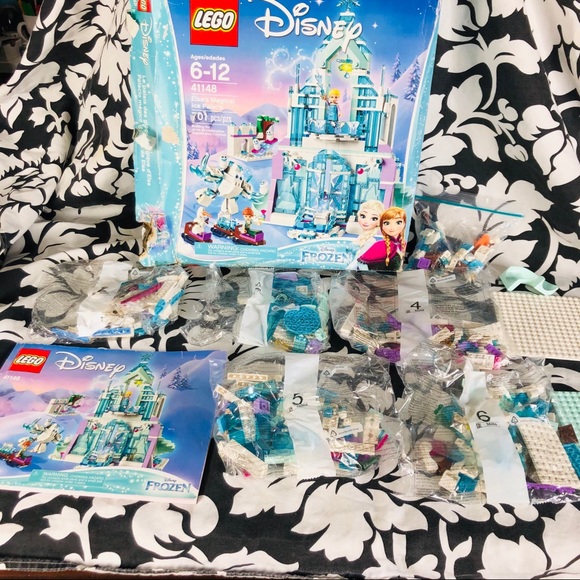 lego disney elsa's magical ice palace 41148